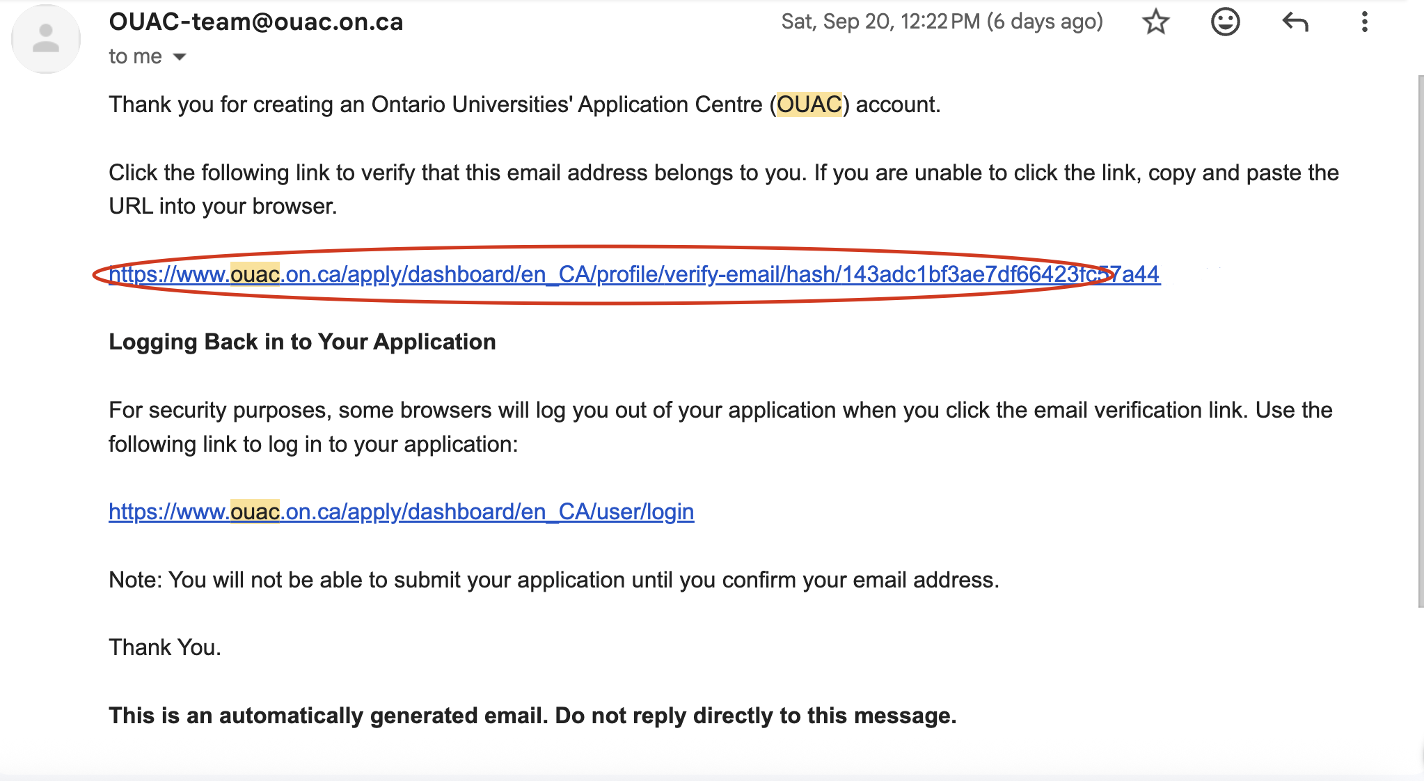 Verify Email
